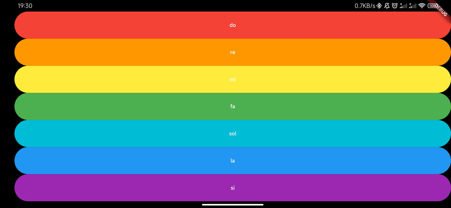 Mobile App - Rainbow Rhythms Xylophone