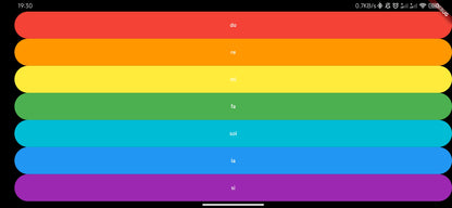 Mobile App - Rainbow Rhythms Xylophone